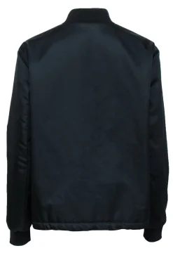 Acne Studios - Black Nylon Zipper Front Bomber Jacket Sz 2