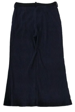 Acne Studios - Navy Velvet Pleated Trousers Sz 12