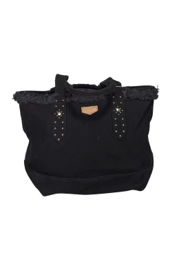 Aimee Kestenberg - Black Canvas Stud Detail Tote Bag