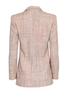 Akris - Beige & Blush Tweed Blazer Sz 6