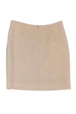 Akris - Nude Textured Pencil Skirt Sz 12