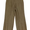 Akris - Tan Linen Trousers Sz 6