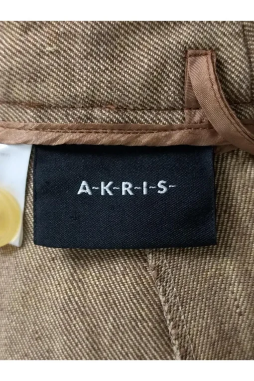 Akris - Tan Linen Trousers Sz 6