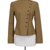 Akris Punto - Tan Stand Up Collar Blazer Sz 6