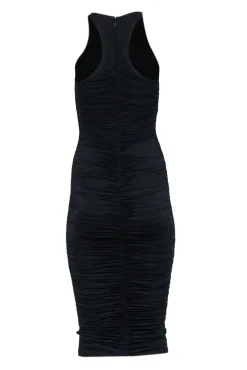 A.L.C. - Black Ruched Sleeveless Bodycon Dress Sz XS