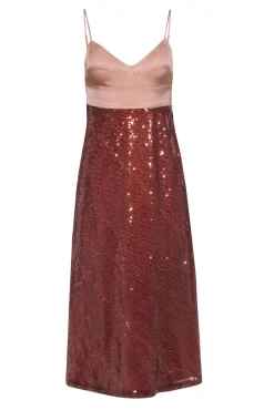 A.L.C. - Bronze Sequin Sleeveless Formal Dress Sz 6