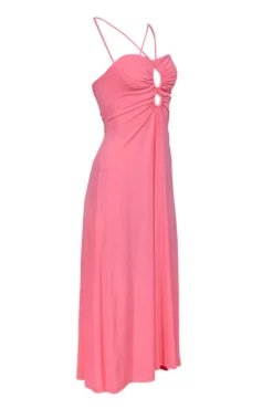 A.L.C. - Coral Ruched Bust V Strap Dress Sz XS