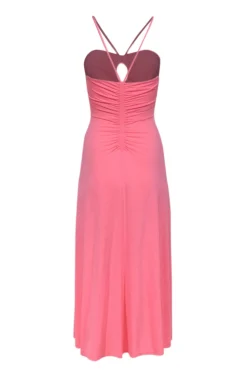A.L.C. - Coral Ruched Bust V Strap Dress Sz XS