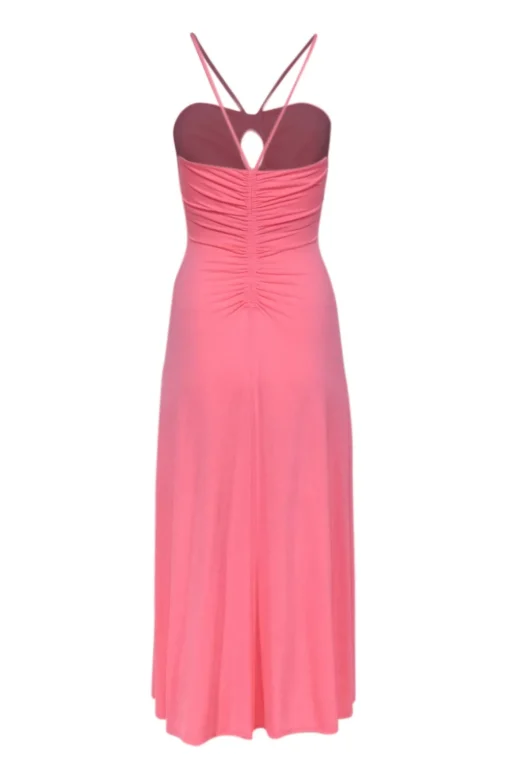 A.L.C. - Coral Ruched Bust V Strap Dress Sz XS
