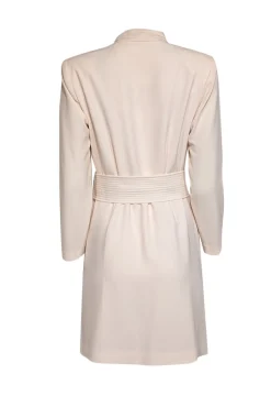 A.L.C. - Light Pink Long Sleeve w/ Waist Tie Mini Dress Sz 8