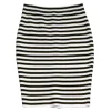 A.L.C. - White, Black & Yellow Bandage Skirt Sz M