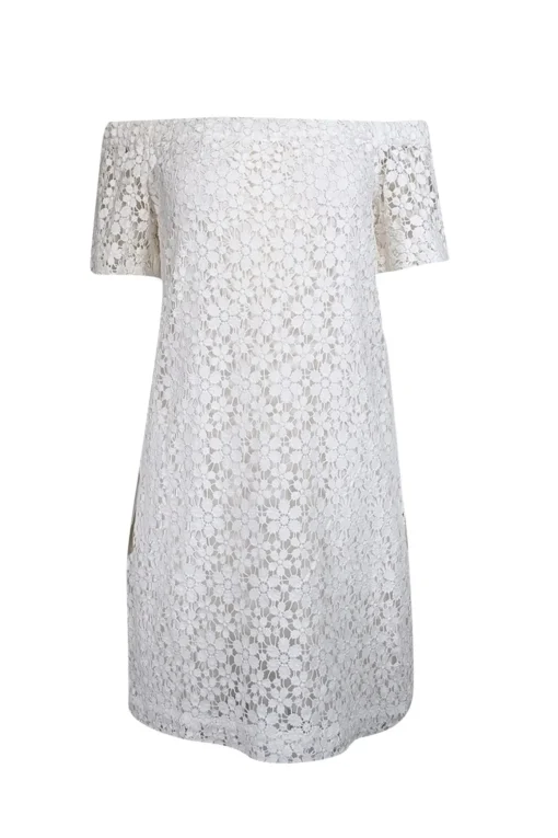 A.L.C. - White Lace Off The Shoulder Dress Sz 4