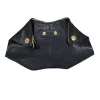 Alexander McQueen - Black Leather Manta Clutch Bag