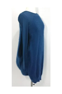 Alexander McQueen - Blue Bubble Back Mini Dress Sz XS