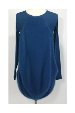 Alexander McQueen - Blue Bubble Back Mini Dress Sz XS