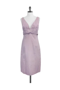 Alexander McQueen - Lavender Sleeveless Dress Sz 8