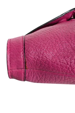 Alexander McQueen - Pink Leather Manta Clutch Bag