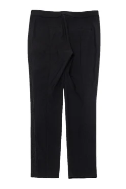 Alexander Wang - Black Skinny Trousers w/ Knit Side Panel Sz 6