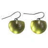 Alexis Bittar - Green Lucite Half Sphere Dangle Earrings