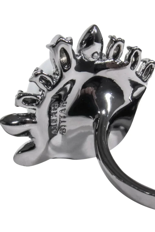 Alexis Bittar - Gunmetal Grey Dual Ring w/ Bling Trim