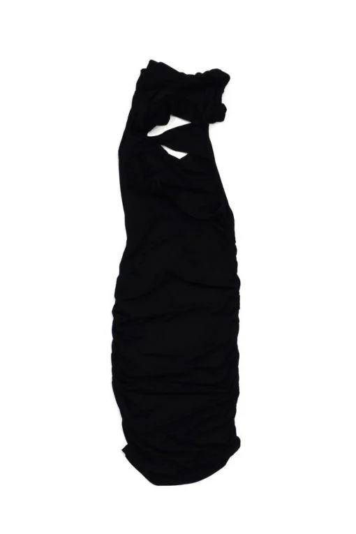 Alice & Olivia - Black Ruched Bodycon Dress Sz XS