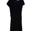 Alice & Olivia - Black Silk Short Sleeve Dress Sz XS