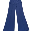 Alice & Olivia - Blue Seamed Flare Pants Sz 4