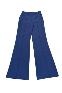 Alice & Olivia - Blue Seamed Flare Pants Sz 4