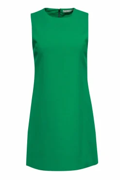 Alice & Olivia - Emerald Sheath Dress w/ Exposed Back Zipper Sz 2