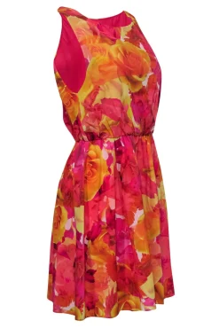 Alice & Olivia - Multicolor Floral Dress Sz M