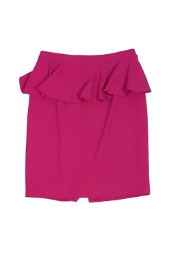 Alice & Olivia - Pink Peplum Skirt Sz 4