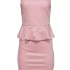 Alice & Olivia - Pink Sleeveless Peplum Dress Sz 8