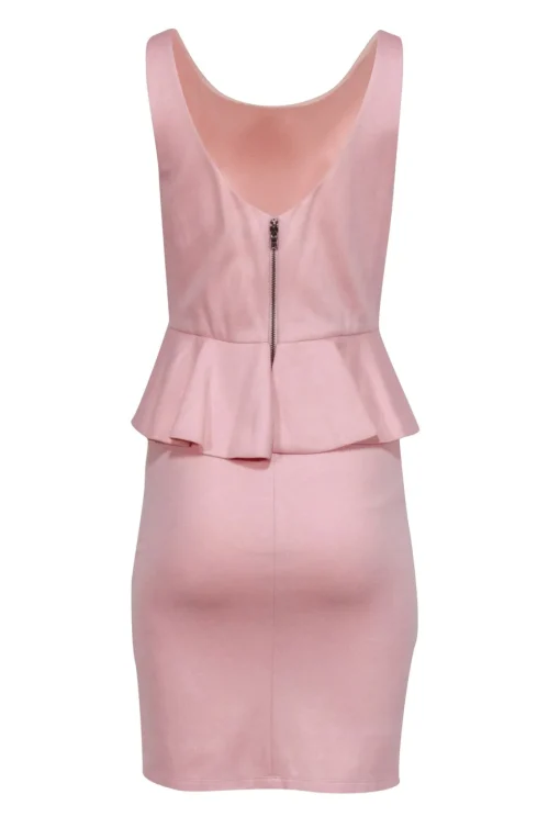 Alice & Olivia - Pink Sleeveless Peplum Dress Sz 8