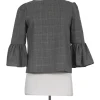 Alice & Olivia - Plaid Flutter Sleeve Top Sz S