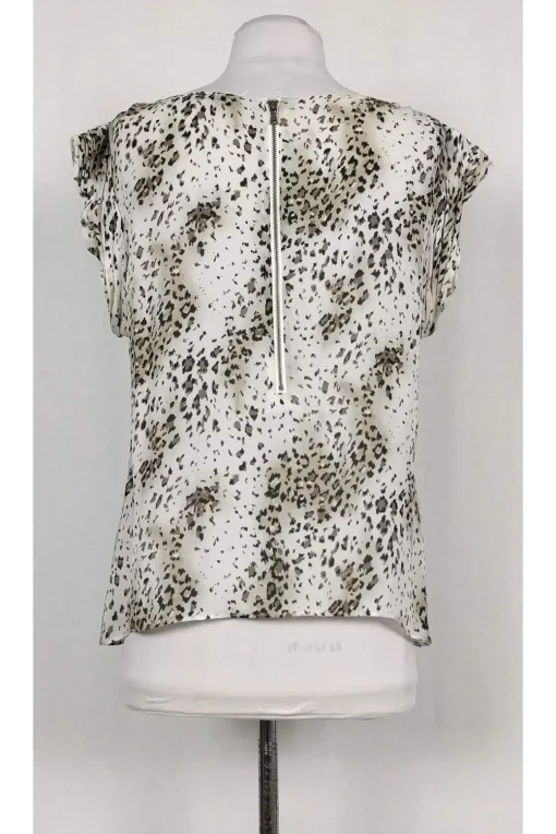 Alice & Olivia - Silk Animal Print Shirt Sz M