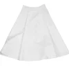 Alice & Olivia - White Flared Midi Skirt Sz 0