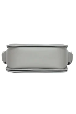 All Saints - Light Gray Smooth Leather Convertible Crossbody
