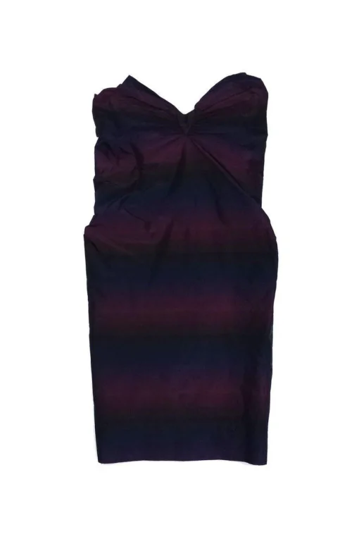 All Saints - Multicolor Striped Strapless Dress Sz 6
