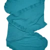 Alpine Cashmere - Turqouise Cashmere Ruffle Shawl
