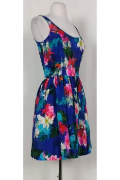 Amanda Uprichard - Multicolor Tropical Print Dress Sz S