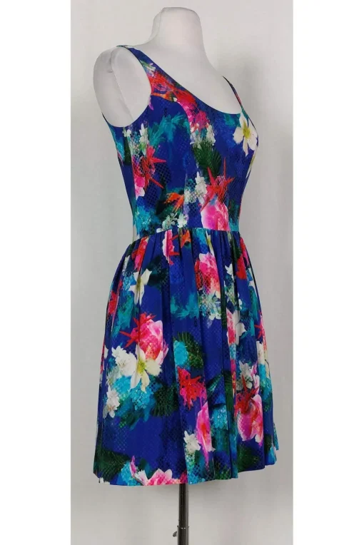 Amanda Uprichard - Multicolor Tropical Print Dress Sz S