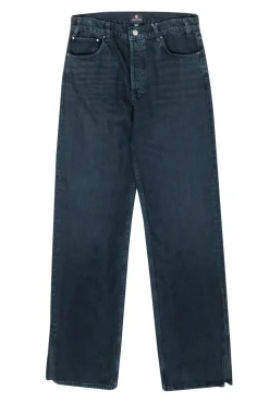 Anine Bing- Dark Wash Mid Rise Relaxed Jeans Sz 8