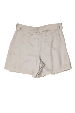 Anne Fontaine - Beige Tie Waist Shorts Sz 12