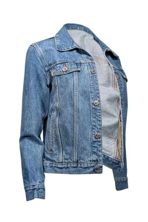 A.P.C. - Blue Medium Wash Denim Jacket Sz XS