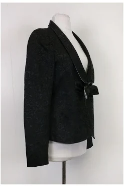 Armani Collezioni - Black Floral Blazer Sz 12