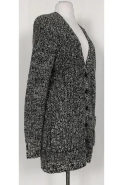 Autumn Cashmere - Black & White Cardigan Sz XS