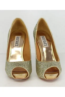 Badgley Mischka - Gold & Silver Metallic Pumps Sz 5.5