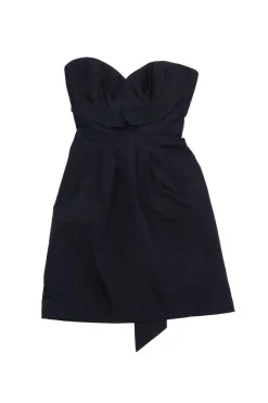 BCBG - Black Strapless Sweetheart Dress Sz 4