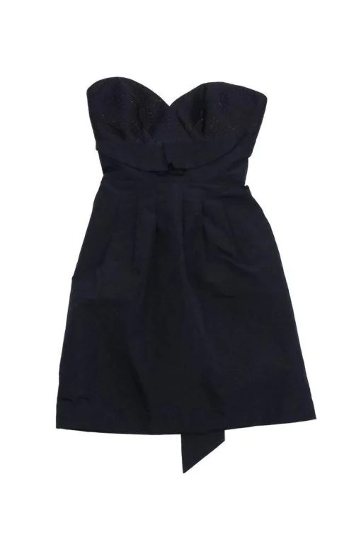 BCBG - Black Strapless Sweetheart Dress Sz 4