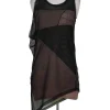BCBG Max Azria - Black Mesh Tank Top Sz XXS
